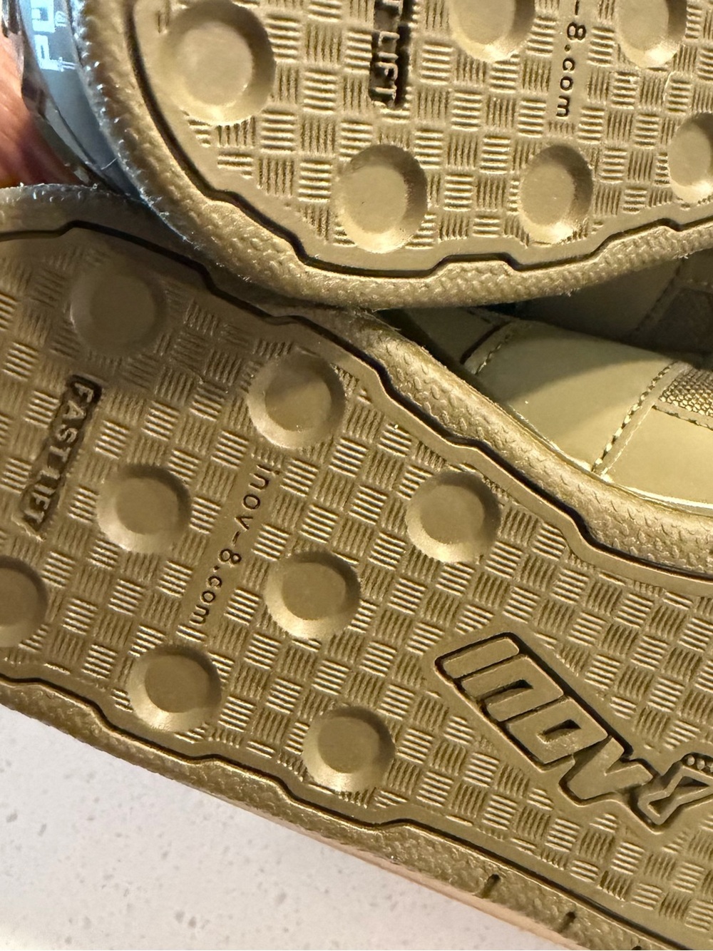 Inov-8 Olive Green Training Sneakers with Strap - Picture 5 of 7